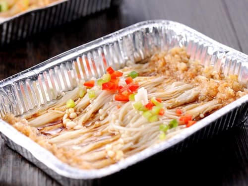 高安锡纸烤金针菇